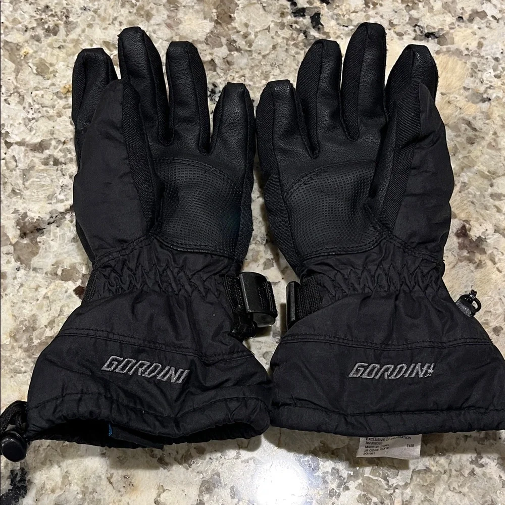 Gordini w/Gore-Tex Black kids Insulated Gloves